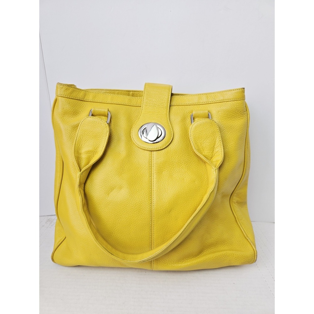Vintage Bodhi Large yellow leather bag‎ purse